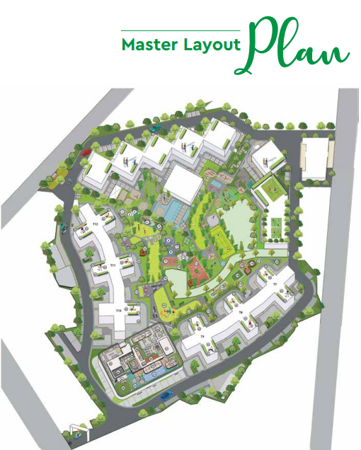 Godrej Upavan,Master Plan | DhanBhumi